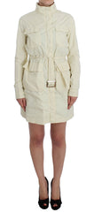 P.A.R.O.S.H. Chic Beige Trench Jacket Coat - Retail Flare