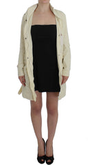 P.A.R.O.S.H. Chic Beige Trench Jacket Coat - Retail Flare
