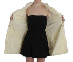 P.A.R.O.S.H. Chic Beige Trench Jacket Coat - Retail Flare
