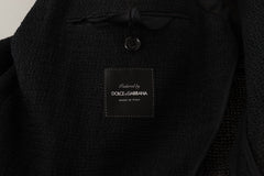 Dolce & Gabbana Elegant Single Breasted Wool Blazer - Retail Flare
