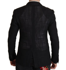 Dolce & Gabbana Elegant Single Breasted Wool Blazer - Retail Flare