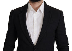Dolce & Gabbana Elegant Single Breasted Wool Blazer - Retail Flare