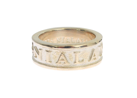 Nialaya Silver Splendor Sterling Ring for Men - Retail Flare