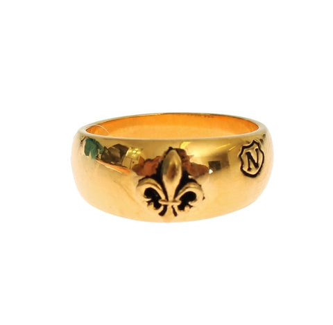 Nialaya Exclusive Gold-Plated Men's Ring - Retail Flare