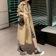 Women Trendy Trench Coat | Khaki Variant