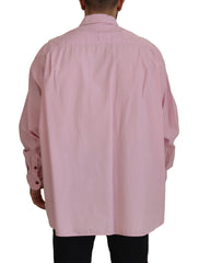 Dolce & Gabbana Elegant Pink Casual Cotton Shirt - Retail Flare