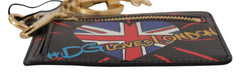 Dolce & Gabbana Elegant Leather Coin Wallet With Keyring - Retail Flare