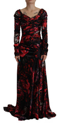 Dolce & Gabbana Elegant Floral A-Line Sheath Dress - Retail Flare
