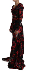 Dolce & Gabbana Elegant Floral A-Line Sheath Dress - Retail Flare