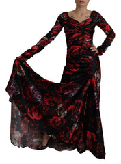 Dolce & Gabbana Elegant Floral A-Line Sheath Dress - Retail Flare