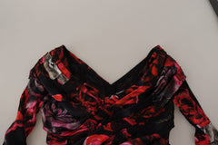 Dolce & Gabbana Elegant Floral A-Line Sheath Dress - Retail Flare