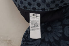 Dolce & Gabbana Elegant Floral High Waist Skinny Jeans - Retail Flare