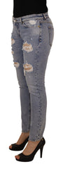 Dolce & Gabbana Elegant Skinny Fit Denim for Sophisticated Style - Retail Flare