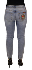 Dolce & Gabbana Elegant Skinny Fit Denim for Sophisticated Style - Retail Flare