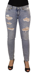 Dolce & Gabbana Elegant Skinny Fit Denim for Sophisticated Style - Retail Flare