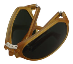 Dolce & Gabbana Chic Yellow Aviator Acetate Sunglasses - Retail Flare
