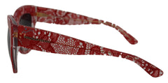 Dolce & Gabbana Chic Sicilian Lace Tinted Sunglasses - Retail Flare