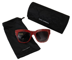 Dolce & Gabbana Chic Sicilian Lace Tinted Sunglasses - Retail Flare