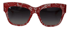 Dolce & Gabbana Chic Sicilian Lace Tinted Sunglasses - Retail Flare