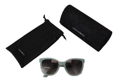 Dolce & Gabbana Elegant Sicilian Lace Designer Sunglasses - Retail Flare