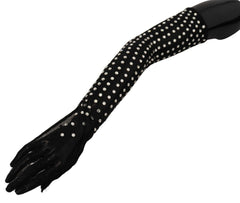 Dolce & Gabbana Elegant Elbow Length Black Gloves - Retail Flare