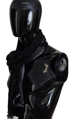 Costume National Elegant Italian Wool Men's Scarf Wrap - Retail Flare