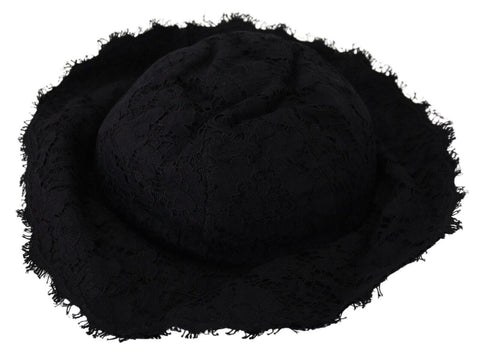 Dolce & Gabbana Elegant Sun-Ready Black Designer Hat - Retail Flare