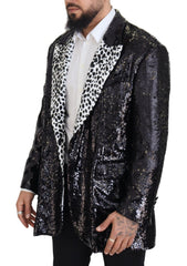 Dolce & Gabbana Elegant Black Single Breasted Blazer - Retail Flare