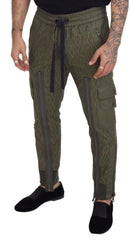 Dolce & Gabbana Elegant Green Cotton Blend Pants - Retail Flare