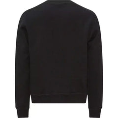 Dsquared² Chic Black Cotton Logo Sweatshirt - Retail Flare