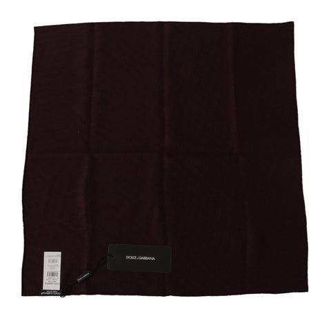 Dolce & Gabbana Elegant Silk Square Men's Scarf - Retail Flare