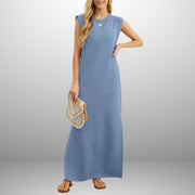 Lucia | Long Flowing Wrinkle-Free Dress