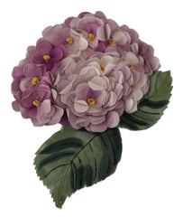 Dolce & Gabbana Elegant Purple Floral Silk Blend Brooch - Retail Flare