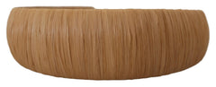 Dolce & Gabbana Exquisite Beige Viscose Diadem Headband - Retail Flare