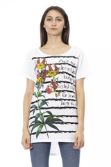 Trussardi Action White Cotton Women T-Shirt - Retail Flare
