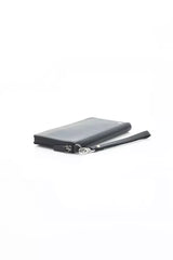 Automobili Lamborghini Black Calfskin Men Wallet