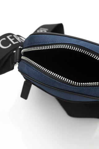 Cerruti 1881 Blue Nylon Men Messenger Bag - Retail Flare