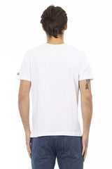 Trussardi Action White Cotton Men's T-Shirt - Retail Flare