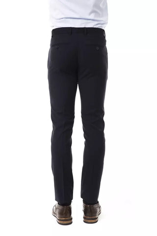 Uominitaliani Gray Wool Men's Pant - Retail Flare