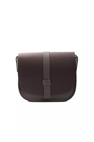 Pompei Donatella Burgundy Leather Women Crossbody - Retail Flare