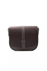 Pompei Donatella Burgundy Leather Women Crossbody - Retail Flare