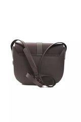 Pompei Donatella Burgundy Leather Women Crossbody - Retail Flare