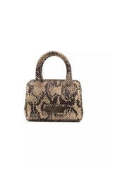 Pompei Donatella Brown Leather Women Mini Handbag - Retail Flare