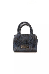 Pompei Donatella Blue Leather Women Mini Handbag - Retail Flare
