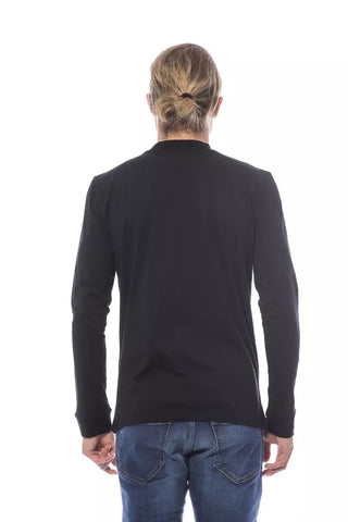 Verri Black Cotton Men's Sweater - Retail Flare