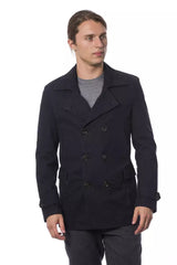 Verri Elegant Double Breasted Blue Blazer - Retail Flare