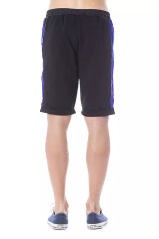 Verri Black Cotton Men Short - Retail Flare