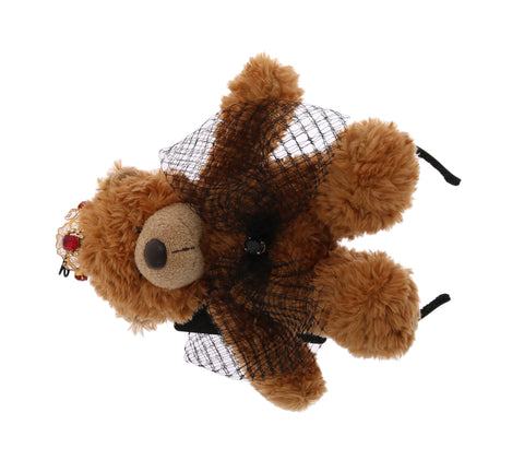 Dolce & Gabbana Teddy Bear Crystal Crown Hair Band - Retail Flare