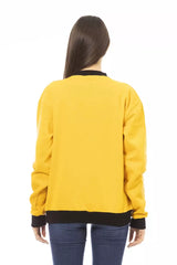 Baldinini Trend Yellow Cotton Women Sweater - Retail Flare