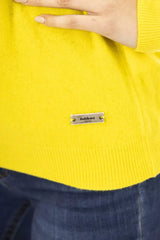 Baldinini Trend Yellow Cashmere Women Sweater - Retail Flare